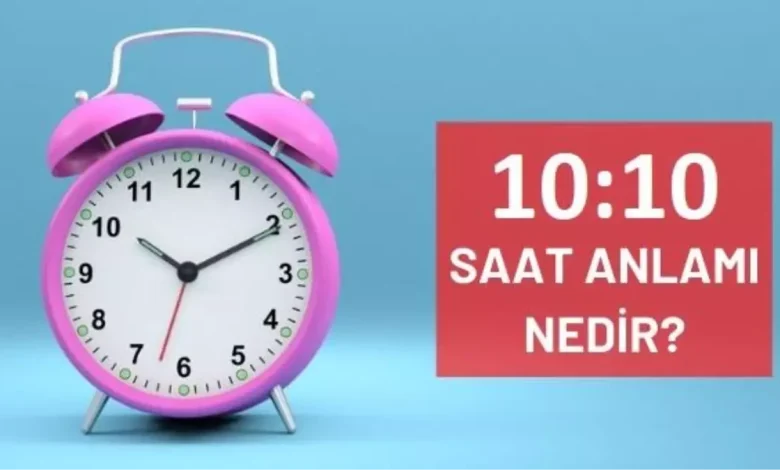 10.10 saat anlami