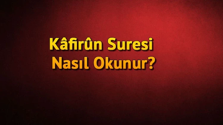 kafirun suresi anlami