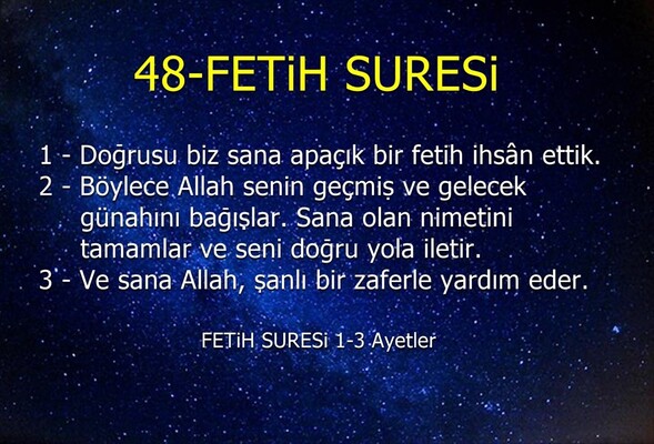 fetih suresi anlami