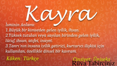 kayra isminin anlami