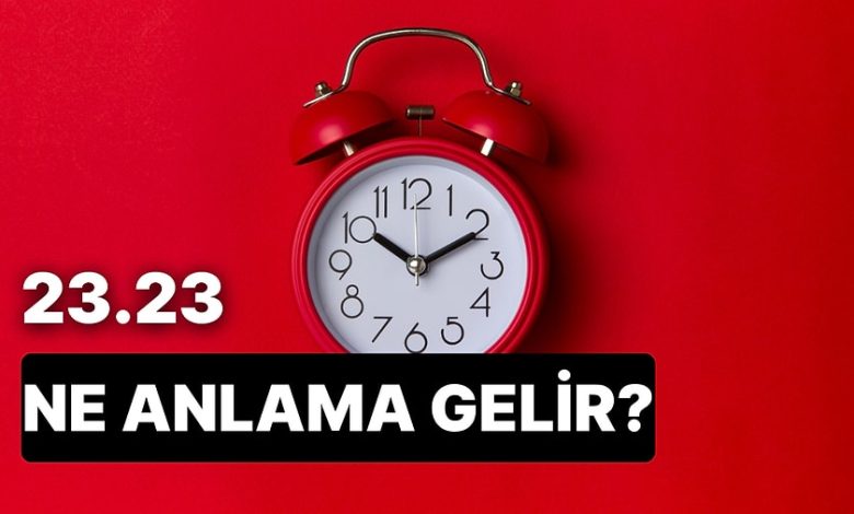 2323 saat anlami