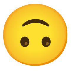 ters gulucuk emoji nin anlami