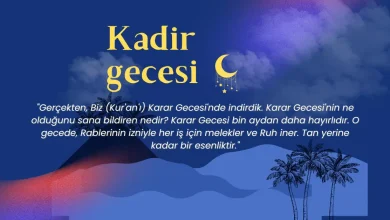 kadir gecesinin anlami